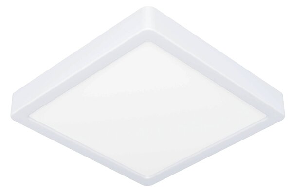 EGLO LED stropní stmívatelné osvětlení FUEVA 5, 17W, teplá bílá, 21x21cm, hranaté, bílé