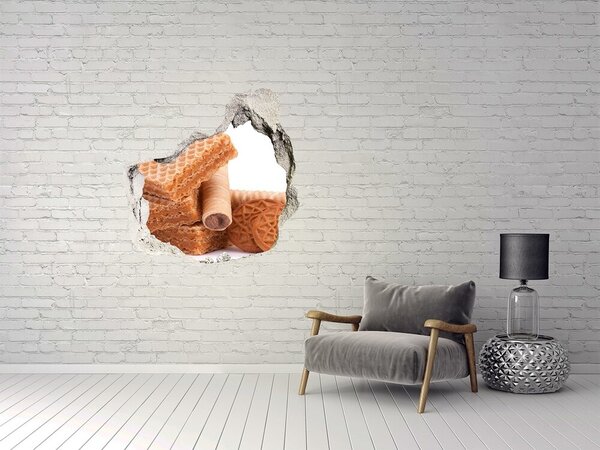 Nálepka 3D díra na zeď Sladkosti nd-p-45099714