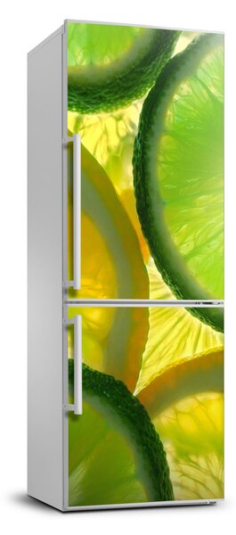 Foto nálepka na ledničku Limetka a citron FridgeStick-70x190-f-81010621