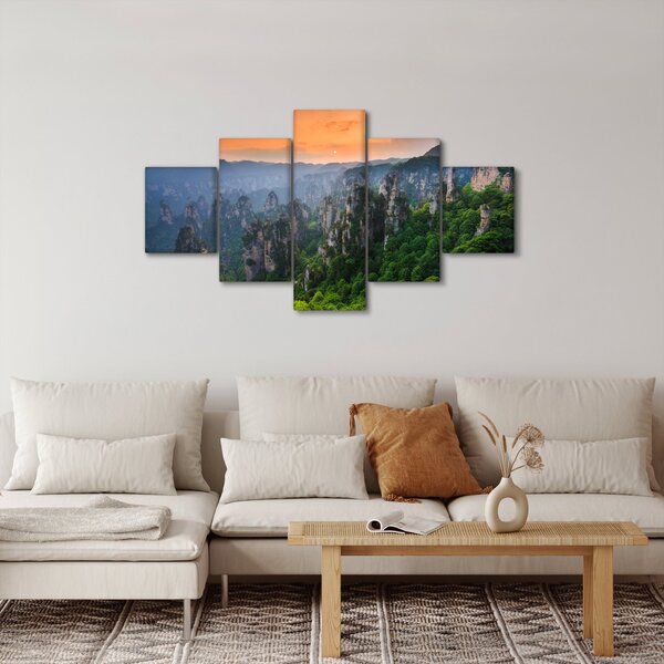 Obraz - Národní lesní park Zhangjiajie (125x70 cm)