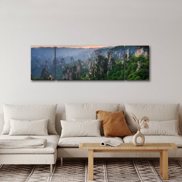 Obraz - Národní lesní park Zhangjiajie (170x50 cm)