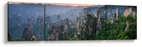 Obraz - Národní lesní park Zhangjiajie (170x50 cm)