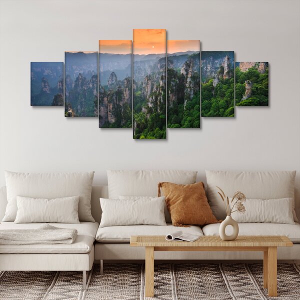 Obraz - Národní lesní park Zhangjiajie (210x100 cm)