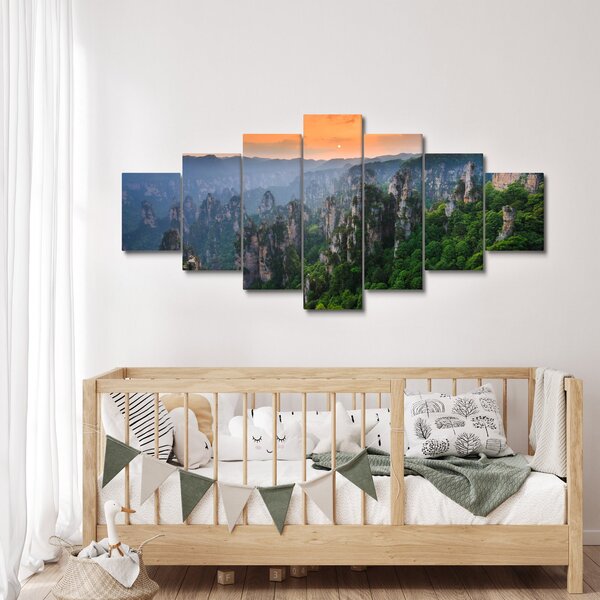 Obraz - Národní lesní park Zhangjiajie (210x100 cm)