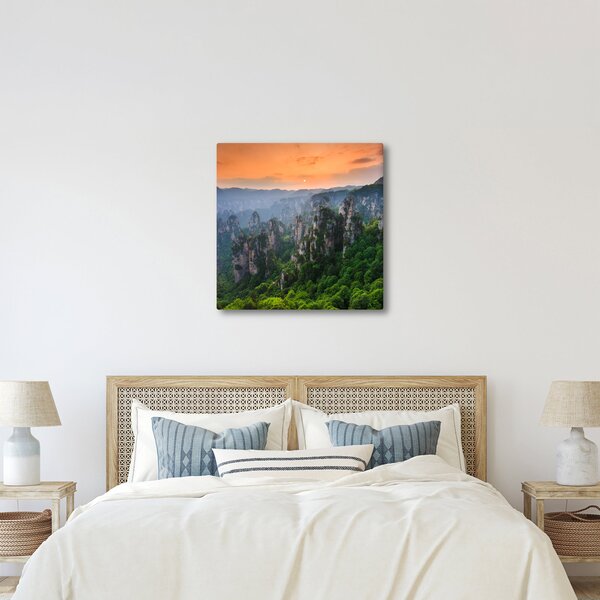 Obraz - Národní lesní park Zhangjiajie (30x30 cm)