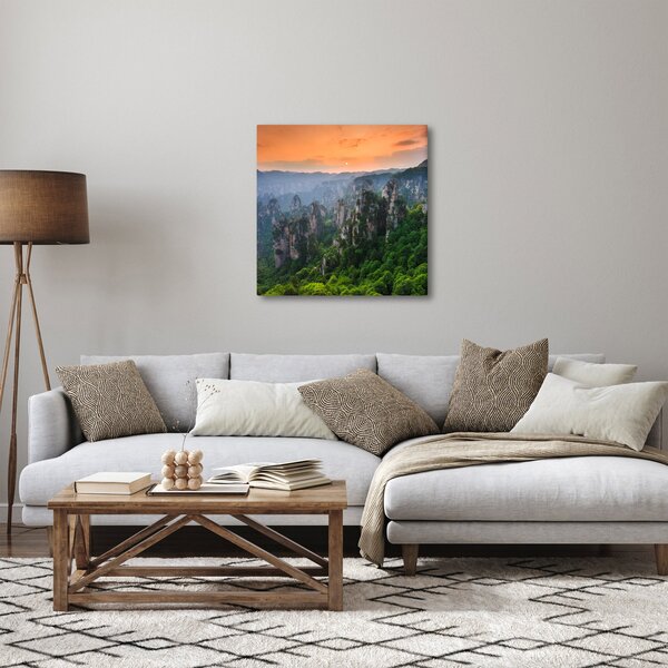 Obraz - Národní lesní park Zhangjiajie (30x30 cm)