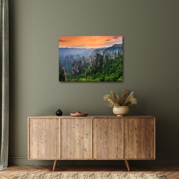 Obraz - Národní lesní park Zhangjiajie (70x50 cm)