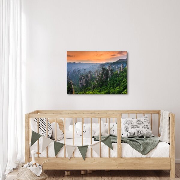 Obraz - Národní lesní park Zhangjiajie (70x50 cm)