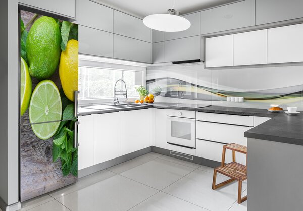 Foto nálepka na ledničku Liemtky a citron FridgeStick-70x190-f-81072206