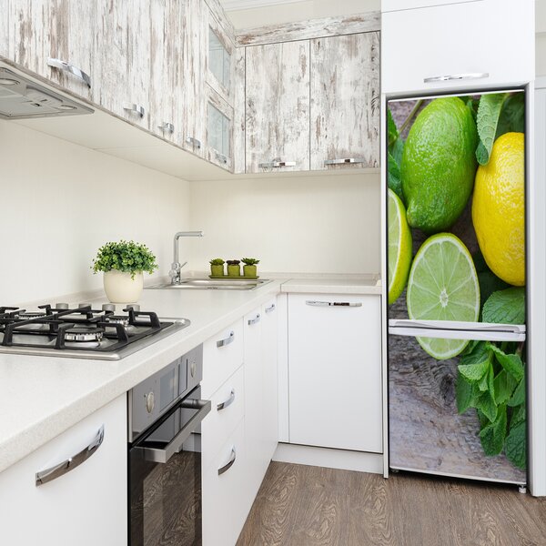 Foto nálepka na ledničku Liemtky a citron FridgeStick-70x190-f-81072206