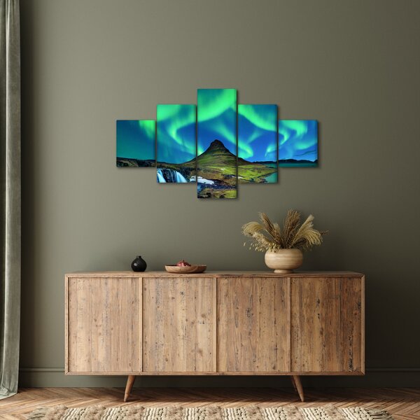 Obraz - Kirkjufell, Island (125x70 cm)