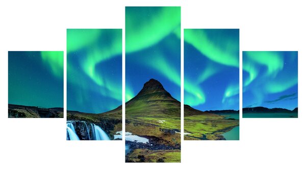 Obraz - Kirkjufell, Island (125x70 cm)