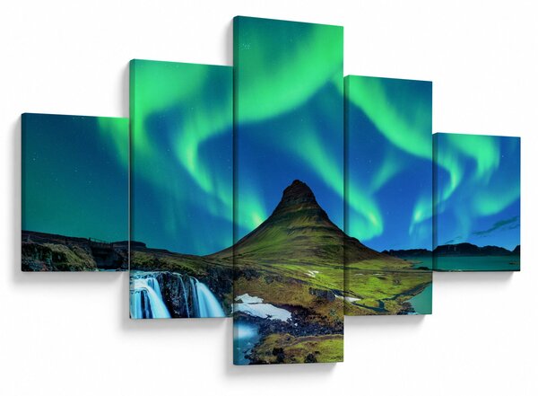 Obraz - Kirkjufell, Island (125x70 cm)