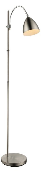 GLOBO Podlahová lampa ARCHIBALD, stříbrná 24857S
