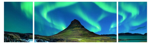 Obraz - Kirkjufell, Island (170x50 cm)