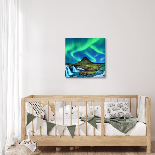 Obraz - Kirkjufell, Island (30x30 cm)