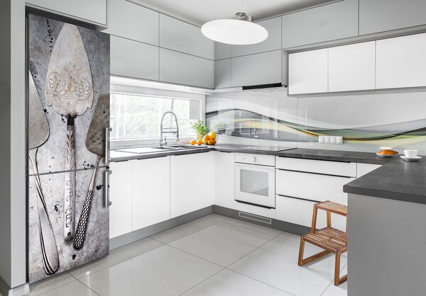 Tapeta nálepka na ledničku Příbory FridgeStick-70x190-f-81292832
