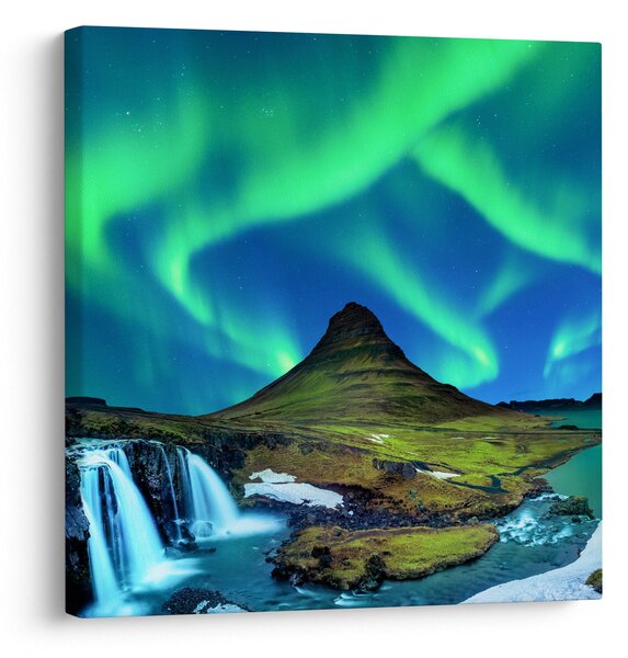 Obraz - Kirkjufell, Island (30x30 cm)