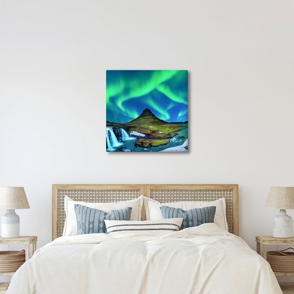 Obraz - Kirkjufell, Island (30x30 cm)