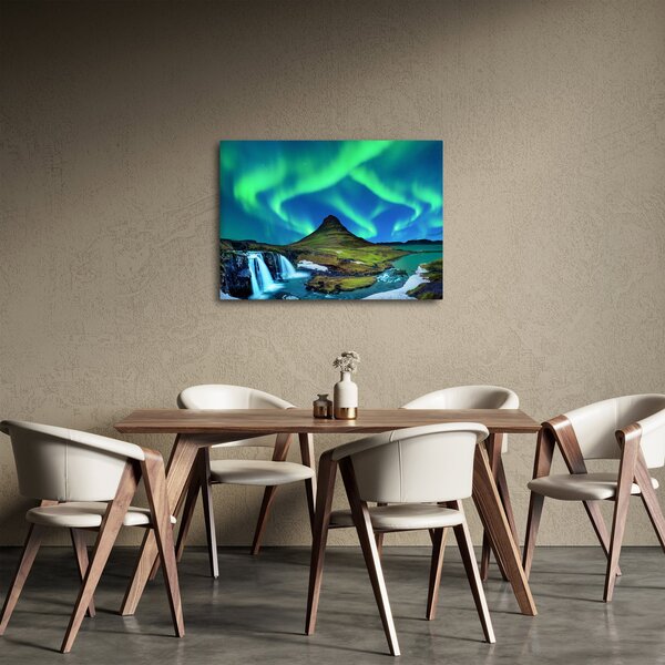 Obraz - Kirkjufell, Island (70x50 cm)