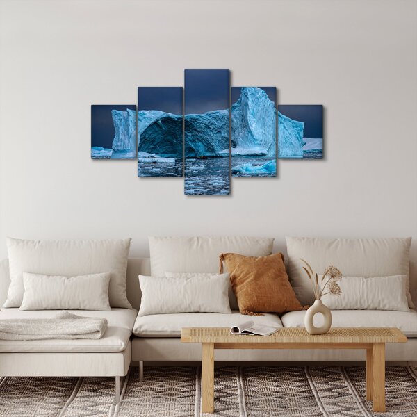 Obraz - Ledová jeskyně (125x70 cm)