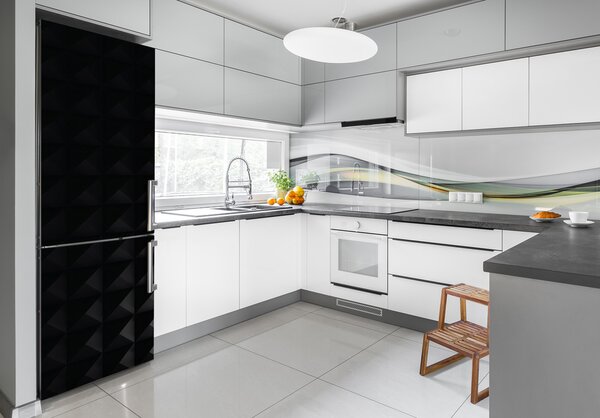 Nálepka s fotografií na ledničku Abstrakce pozadí FridgeStick-70x190-f-81362051