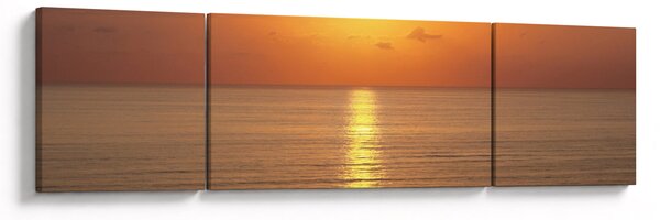 Obraz - Západ slunce nad oceánem (170x50 cm)