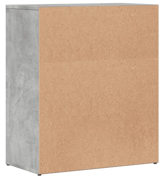 Příborníky 2 ks betonově šedé 60 x 31 x 70 cm kompozitní dřevo 3276542