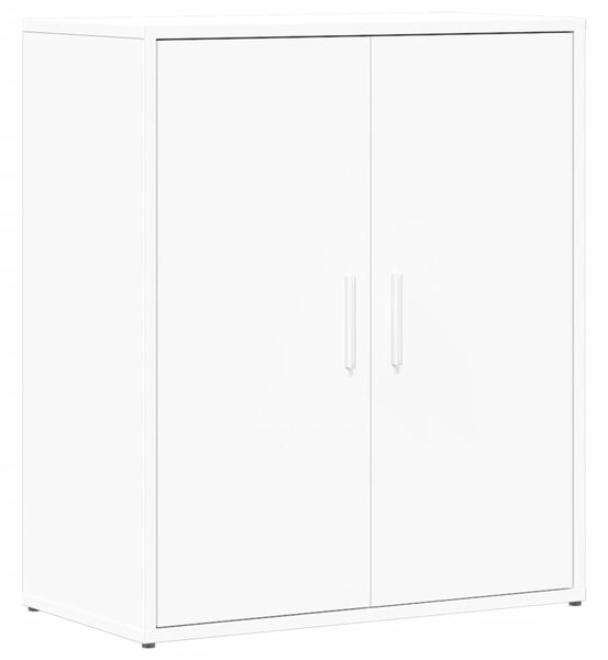 Příborníky 2 ks bílé 60 x 31 x 70 cm kompozitní dřevo 3276539