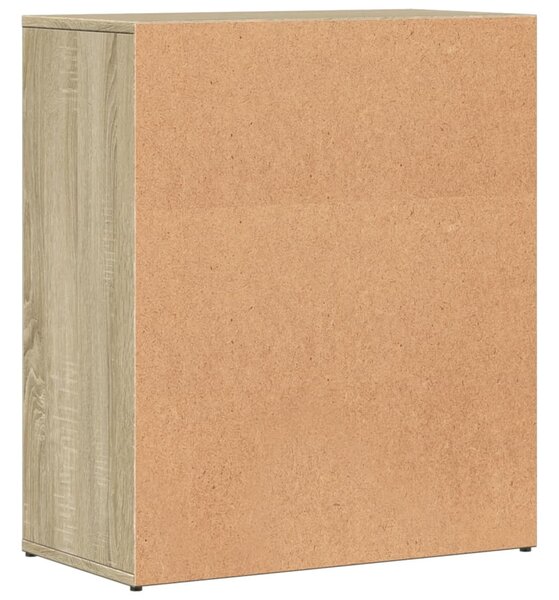 Příborníky 2 ks dub sonoma 60 x 31 x 70 cm kompozitní dřevo 3276541
