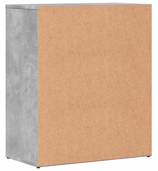 Příborníky 2 ks betonově šedé 60 x 31 x 70 cm kompozitní dřevo 3276549