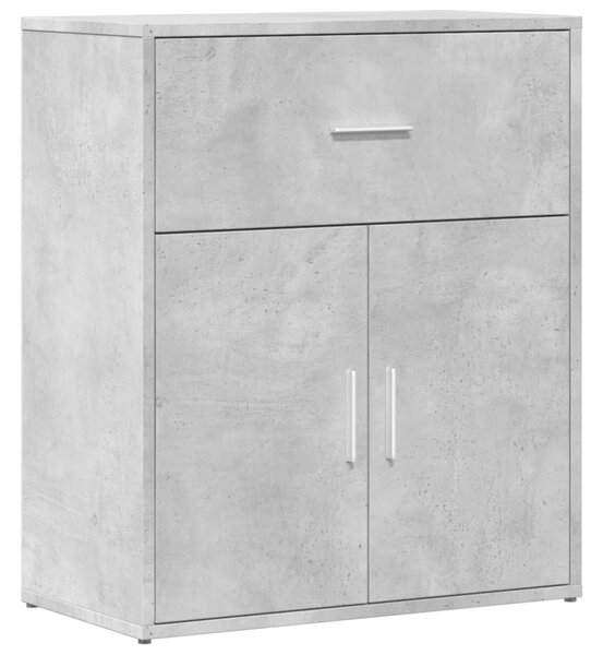 Příborníky 2 ks betonově šedé 60 x 31 x 70 cm kompozitní dřevo 3276549