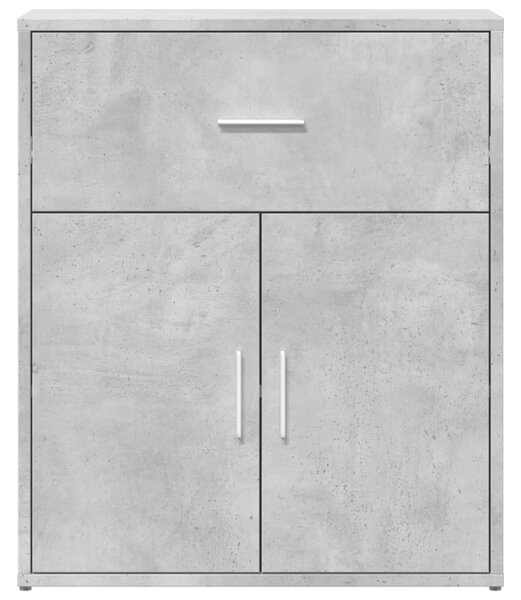 Příborníky 2 ks betonově šedé 60 x 31 x 70 cm kompozitní dřevo 3276549