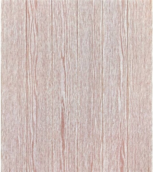 Wall Art Decor, 700 x 600 mm, N15, Samolepicí obkladový panel 3D - Dřevo bílo hnědé