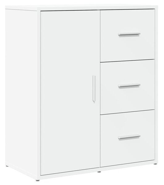 Příborníky 2 ks bílé 60 x 31 x 70 cm kompozitní dřevo 3276553