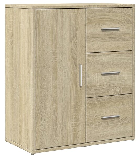 Příborníky 2 ks dub sonoma 60 x 31 x 70 cm kompozitní dřevo 3276555