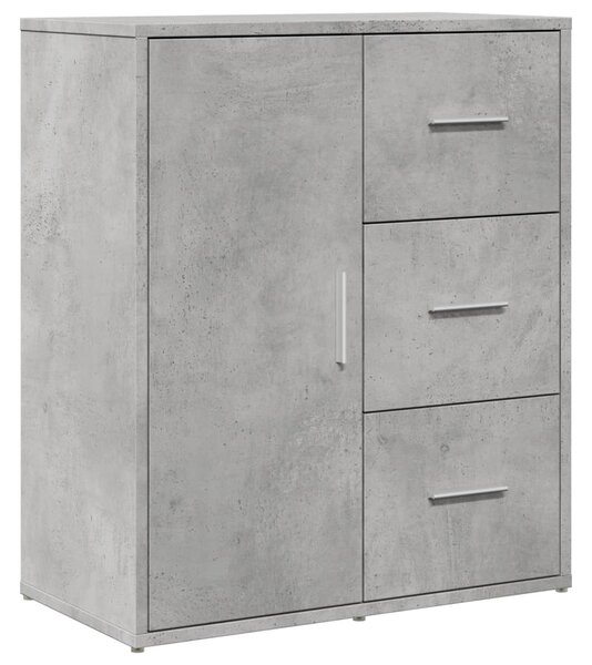 Příborníky 2 ks betonově šedé 60 x 31 x 70 cm kompozitní dřevo 3276556