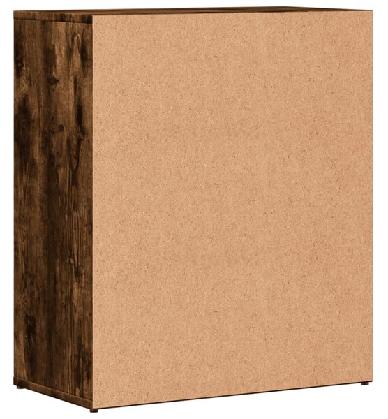 Příborníky 2 ks kouřový dub 60 x 31 x 70 cm kompozitní dřevo 3276550