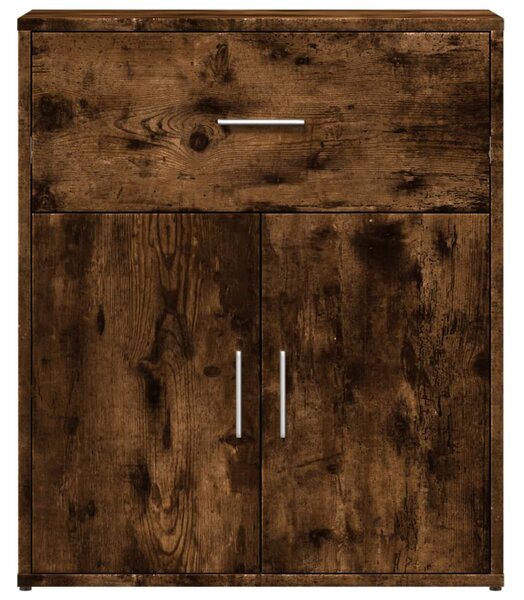Příborníky 2 ks kouřový dub 60 x 31 x 70 cm kompozitní dřevo 3276550