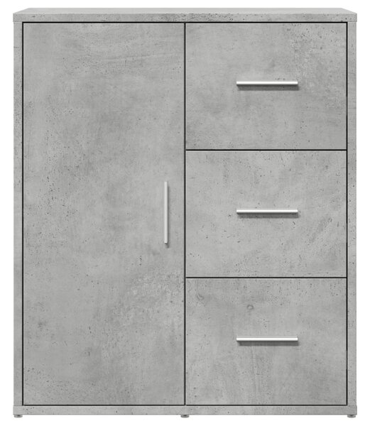 Příborníky 2 ks betonově šedé 60 x 31 x 70 cm kompozitní dřevo 3276556