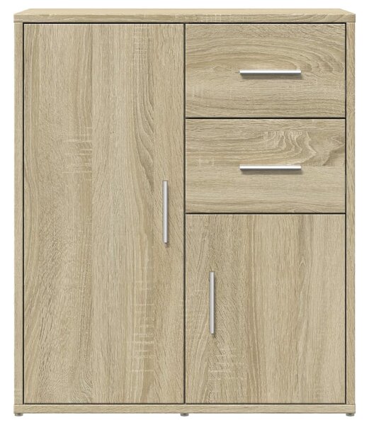 Příborníky 2 ks dub sonoma 60 x 31 x 70 cm kompozitní dřevo 3276562