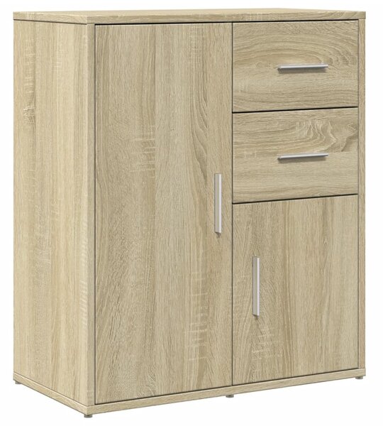 Příborníky 2 ks dub sonoma 60 x 31 x 70 cm kompozitní dřevo 3276562