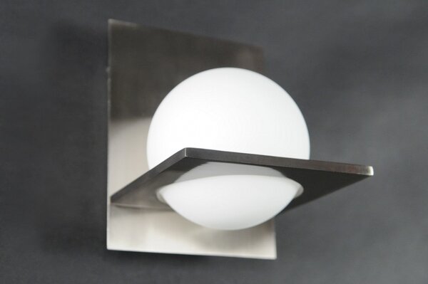 Nástěnné designové skleněné svítidlo Lune (LMD)