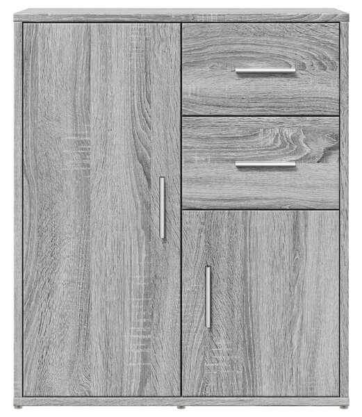 Příborníky 2 ks šedé sonoma 60 x 31 x 70 cm kompozitní dřevo 3276565