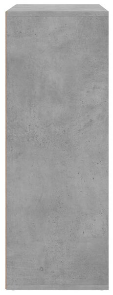 Příborníky 2 ks betonově šedé 60 x 31 x 84 cm kompozitní dřevo 3276570