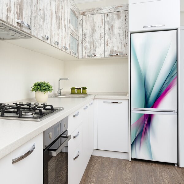 Nálepka na ledničku Abstraktní vlny FridgeStick-70x190-f-90112917