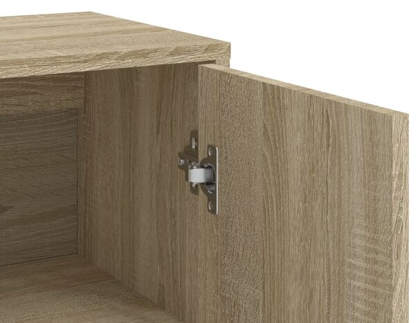 Příborníky 3 ks dub sonoma 60 x 31 x 84 cm kompozitní dřevo 3276576