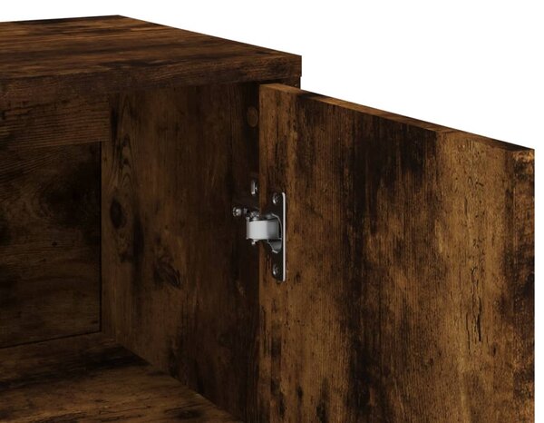 Příborníky 3 ks kouřový dub 60 x 31 x 84 cm kompozitní dřevo 3276578