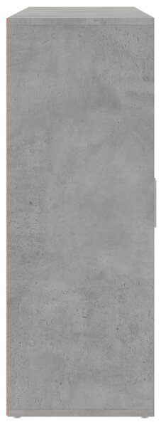 Příborníky 3 ks betonově šedé 60 x 31 x 84 cm kompozitní dřevo 3276577
