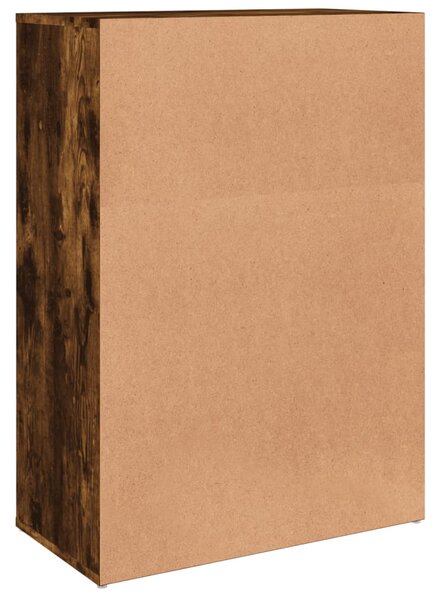 Příborníky 2 ks kouřový dub 60 x 31 x 84 cm kompozitní dřevo 3276585